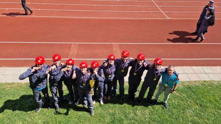 Na izbirnem tekmovanji za mladinsko gasilsko olimpijado 2024 uspešna ekipa mladincev PGD Zg. Tuhinj (5)